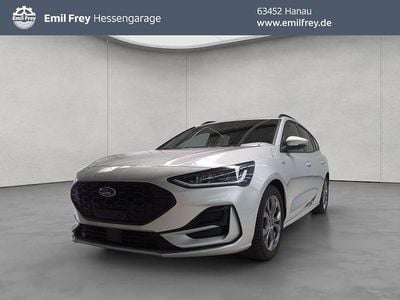 Gebraucht Ford Focus ST-Line X 125 PS (91 kW) 2023 Moondust silber metallic Kombi