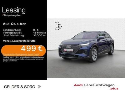 Navarrablau metallic Gebraucht 2025 Audi Q4 e-tron Ambiente SUV | 42.120 € (Superpreis)