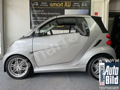 Gebraucht Smart ForTwo Cabrio Brabus Xclusive 102 PS (75 kW) 2011 Silber Cabrio