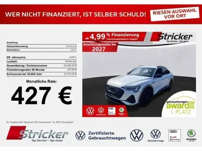 Second-hand Audi e-tron Sportback S-Line 300 kW (408 CP) 2022 SUV