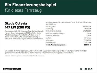 Gebraucht Skoda Octavia RS 200 PS (147 kW) 2024 Schwarz Kombi