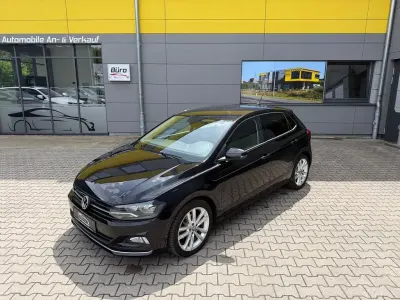 Gebraucht VW Polo Highline 110 PS (80 kW) 2021 Schwarz Kleinwagen