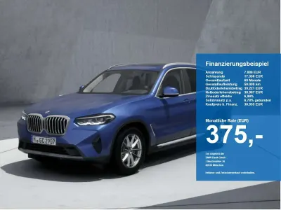 Gebraucht BMW X3 Sport Line 190 PS (139 kW) 2023 Blau SUV