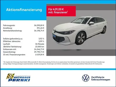 Gebraucht VW Passat Elegance 150 PS (110 kW) 2025 Weiß Kombi