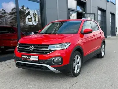 Usata VW T-Cross Style 150 CV (110 kW) 2021 Rosso SUV