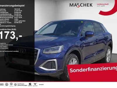 Gebraucht Audi Q2 Advanced Plus 150 PS (110 kW) 2025 Navarrablau metallic SUV