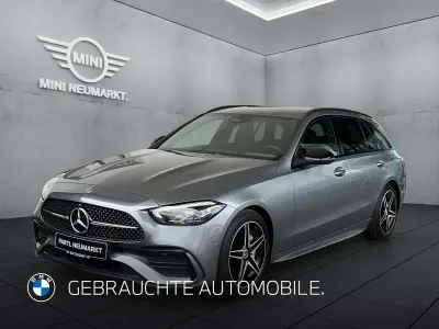 Gebraucht Mercedes C200 AMG line 227 PS (166 kW) 2023 Selenitgrau Kombi