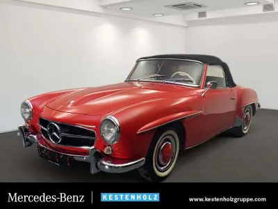 Brugt Mercedes SL600 105 HK (77 kW) 1959 Rød Cabriolet