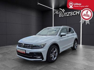 Gebraucht VW Tiguan R-line 150 PS (110 kW) 2018 White silver metallic SUV