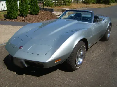 Gebraucht Corvette Stingray 165 PS (121 kW) 1975 Silber Cabrio