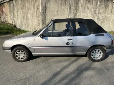 Occasion Peugeot 205 60 PK (44 kW) 1993 Zilver Cabriolet