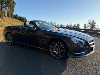 Usata Mercedes SL500 435 CV (319 kW) 2014 Grigio Cabrio