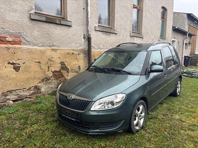 Gebraucht Skoda Roomster Family 86 PS (63 kW) 2013 Grün Van / Kleinbus