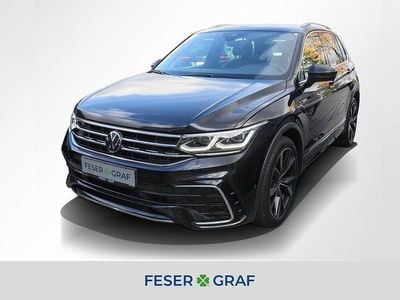 Deep black perleffekt Gebraucht 2022 VW Tiguan R-line SUV | 31.640 € (Guter Preis)
