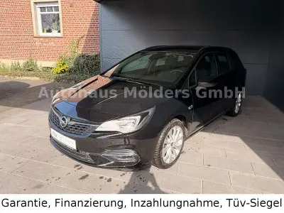 Gebraucht Opel Astra Business 122 PS (89 kW) 2021 Schwarz Kombi