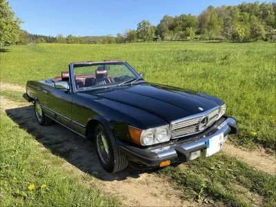 Używany Mercedes 560 231 KM (169 kW) 1989 Czarny Kabriolet