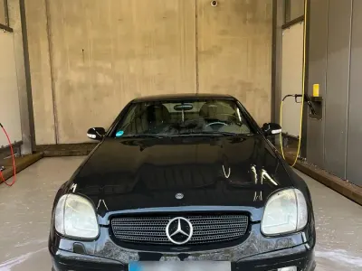 Usata Mercedes SLK200 163 CV (119 kW) 2002 Nero Cabrio