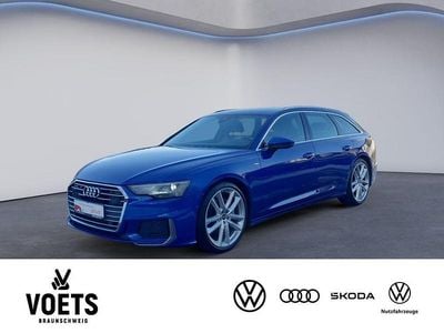 Ultrablau metallic Gebraucht 2022 Audi A6 Sport Kombi | 35.480 € (Guter Preis)