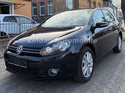 Usata VW Golf VI Style 80 CV (58 kW) 2011 Blu Utilitaria