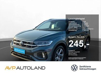 Second-hand VW T-Roc R-line 150 CP (110 kW) 2024 Albastru SUV