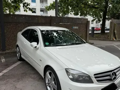 Gebraucht Mercedes CLC160 129 PS (94 kW) 2009 Weiß Kleinwagen