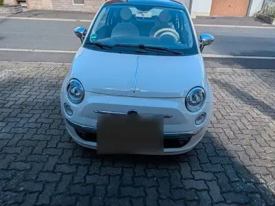 Używany Fiat 500 Lounge 69 KM (50 kW) 2009 Biały Kabriolet