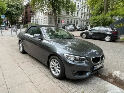 Gebraucht BMW 220 Advantage 184 PS (135 kW) 2016 Grau Cabrio