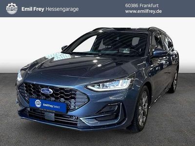 Gebraucht Ford Focus ST-Line X 125 PS (91 kW) 2023 Chrome blue metallic Kombi