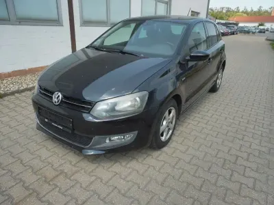 Gebraucht VW Polo Match 86 PS (63 kW) 2012 Schwarz Kleinwagen