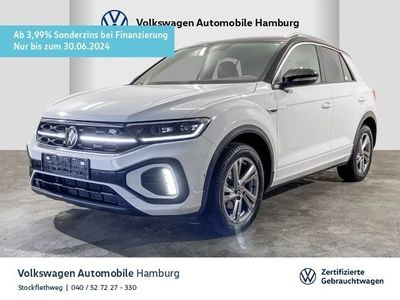 gebraucht VW T-Roc 1.0 TSI R-Line Nav IQ.Light Kamera CarPlay