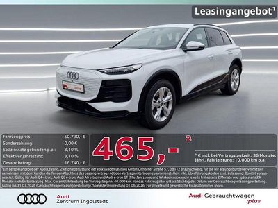 Gebraucht Audi Q6 e-tron Sport 185 kW (252 PS) 2025 Gletscherweiss metallic SUV