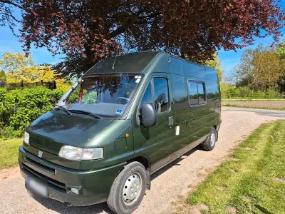 Usata Fiat Ducato 120 CV (88 kW) 2001 Verde Furgone