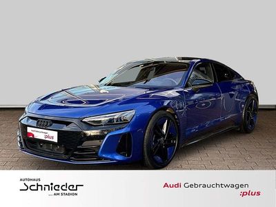 Blau Gebraucht 2023 Audi e-tron GT quattro Sport Limousine | 73.990 € (Fairer Preis)
