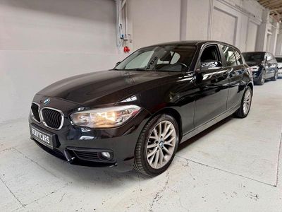 Usata BMW 116 Advantage 109 CV (80 kW) 2016 Nero Utilitaria