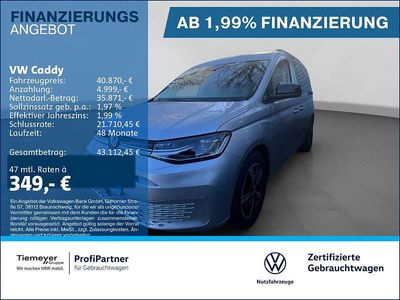 Gebraucht VW Caddy Goal 150 PS (110 kW) 2025 Silber Van / Kleinbus