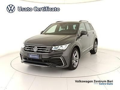 Usata VW Tiguan R-line 150 CV (110 kW) 2021 Grigio SUV