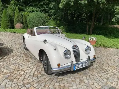 Gebraucht Jaguar XK 209 PS (153 kW) 1956 Weiß Coupé