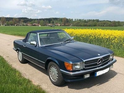 Second-hand Mercedes SL300 179 CP (131 kW) 1986 Albastru Cabrio