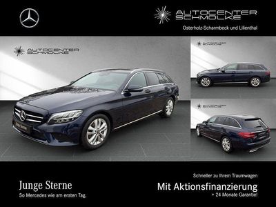 Gebraucht Mercedes C180 Avantgarde 156 PS (114 kW) 2020 Cavansitblau Kombi