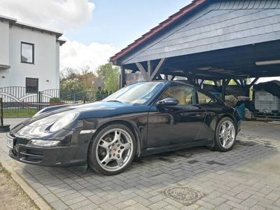 gebraucht Porsche 997 Carrera Coupé schwarz Sportabgasanlage Bose