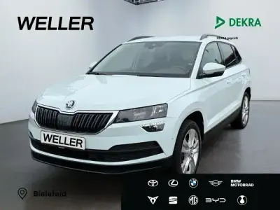 Gebraucht Skoda Karoq Style 150 PS (110 kW) 2018 Laser weiß SUV