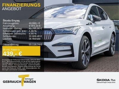 gebraucht Skoda Enyaq iV Coupé iV RS 85 AHK LM21 CANTON