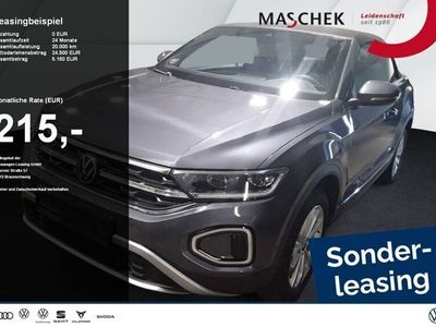 Gebraucht VW T-Roc Cabriolet Style 116 PS (85 kW) 2024 Schwarz Cabrio