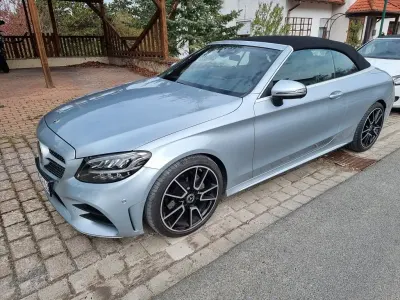 Gebraucht Mercedes C220 AMG line 194 PS (142 kW) 2021 Silber Cabrio