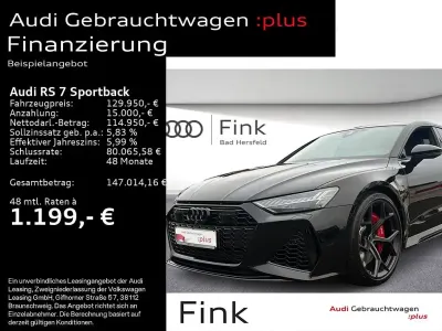 Gebraucht Audi RS7 Sportback Performance 630 PS (463 kW) 2025 Schwarz Kleinwagen