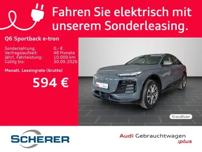 Gebraucht Audi Q6 Sportback e-tron Ambiente 185 kW (252 PS) 2025 Magnetgrau SUV
