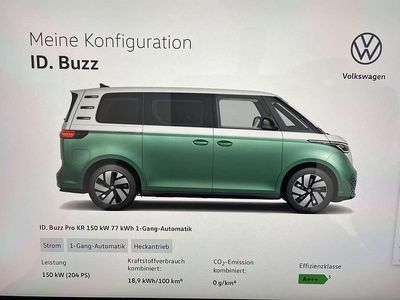 Gebraucht VW ID. Buzz Pro 150 kW (204 PS) 2023 Van / Kleinbus