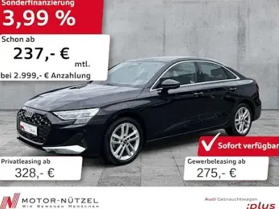 Gebraucht Audi A3 Advanced 150 PS (110 kW) 2025 Schwarz Limousine