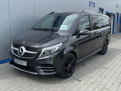 Gebraucht Mercedes V250 AMG line 190 PS (139 kW) 2022 7831 graphitgrau metallic dunk Van / Kleinbus