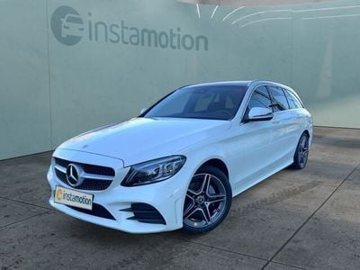 Gebraucht Mercedes C180 AMG 156 PS (114 kW) 2019 Weiß Kombi